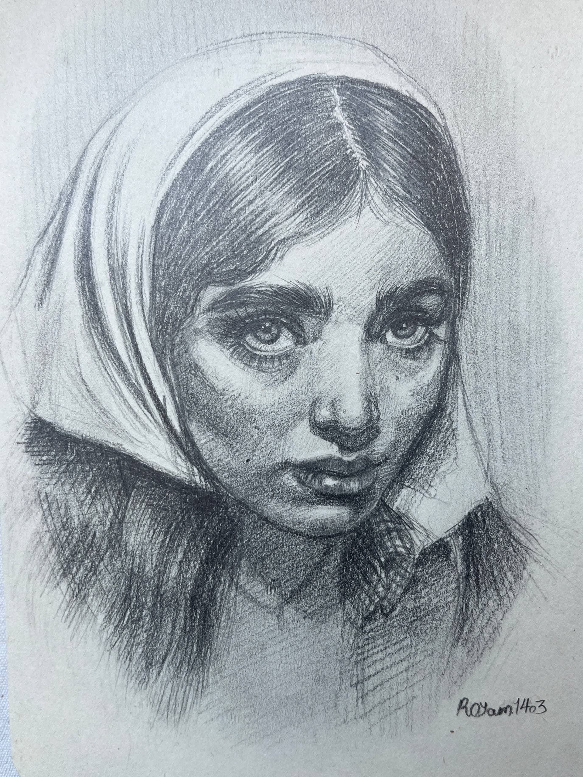 نمای کوچک چهره با اتود